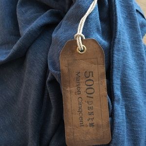 500 denim maison cinqcent t shirt